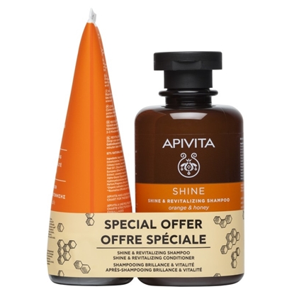 APIVITA SHINE CONDITIONER  SHAMPOO